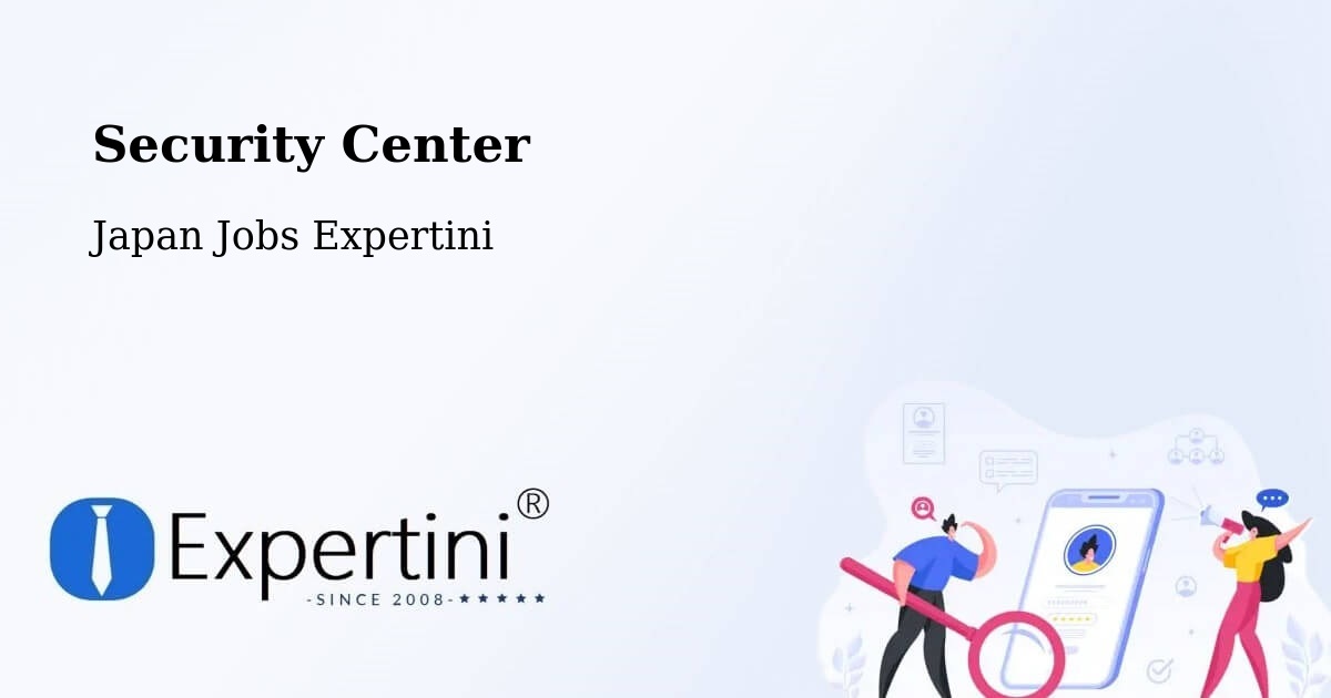 Security & Compliance – Chatan - Japan Jobs Expertini